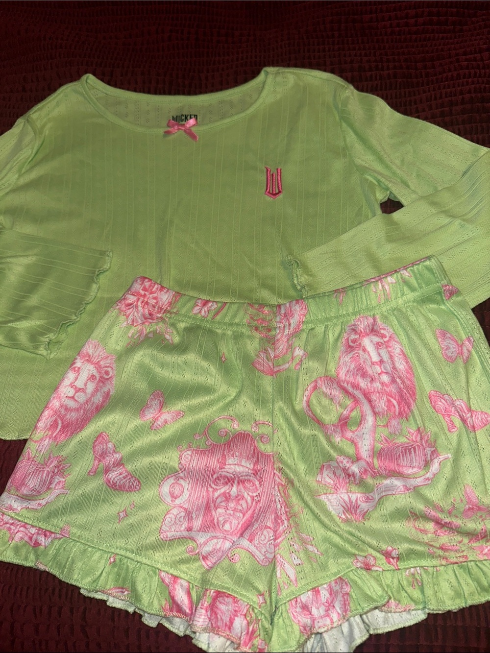 Wicked pajama set